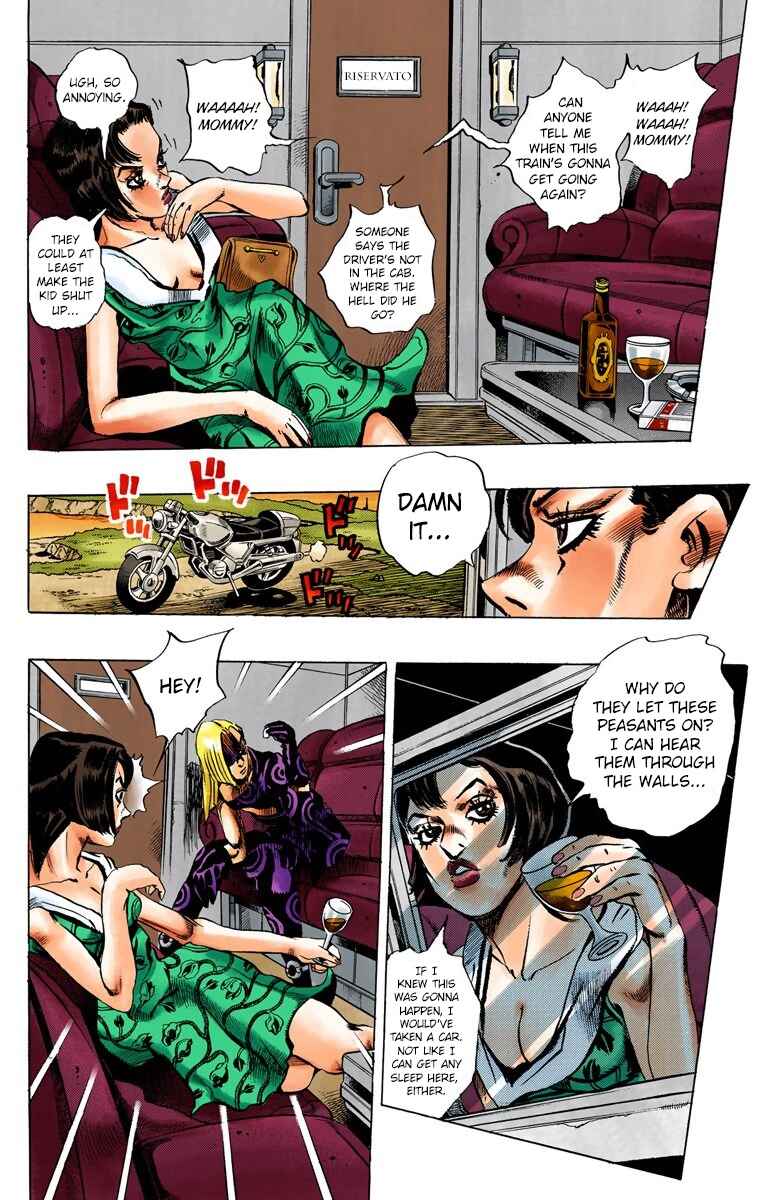 JoJo no Kimyou na Bouken: Part 5 - Ougon no Kaze Color-ban Chapter 61 - Page 12