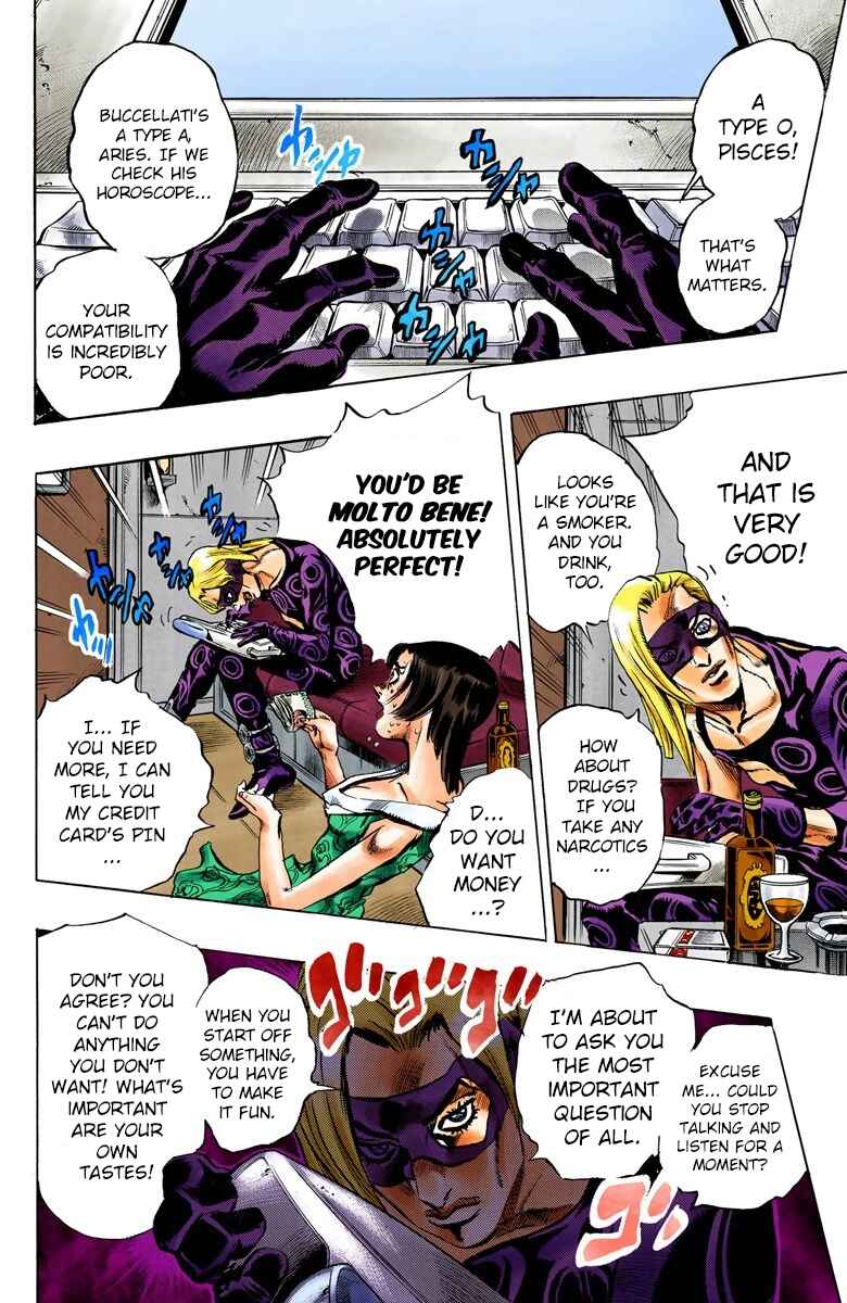 JoJo no Kimyou na Bouken: Part 5 - Ougon no Kaze Color-ban Chapter 61 - Page 18