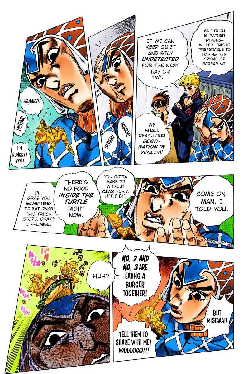 JoJo no Kimyou na Bouken: Part 5 - Ougon no Kaze Color-ban Chapter 61 - Page 9