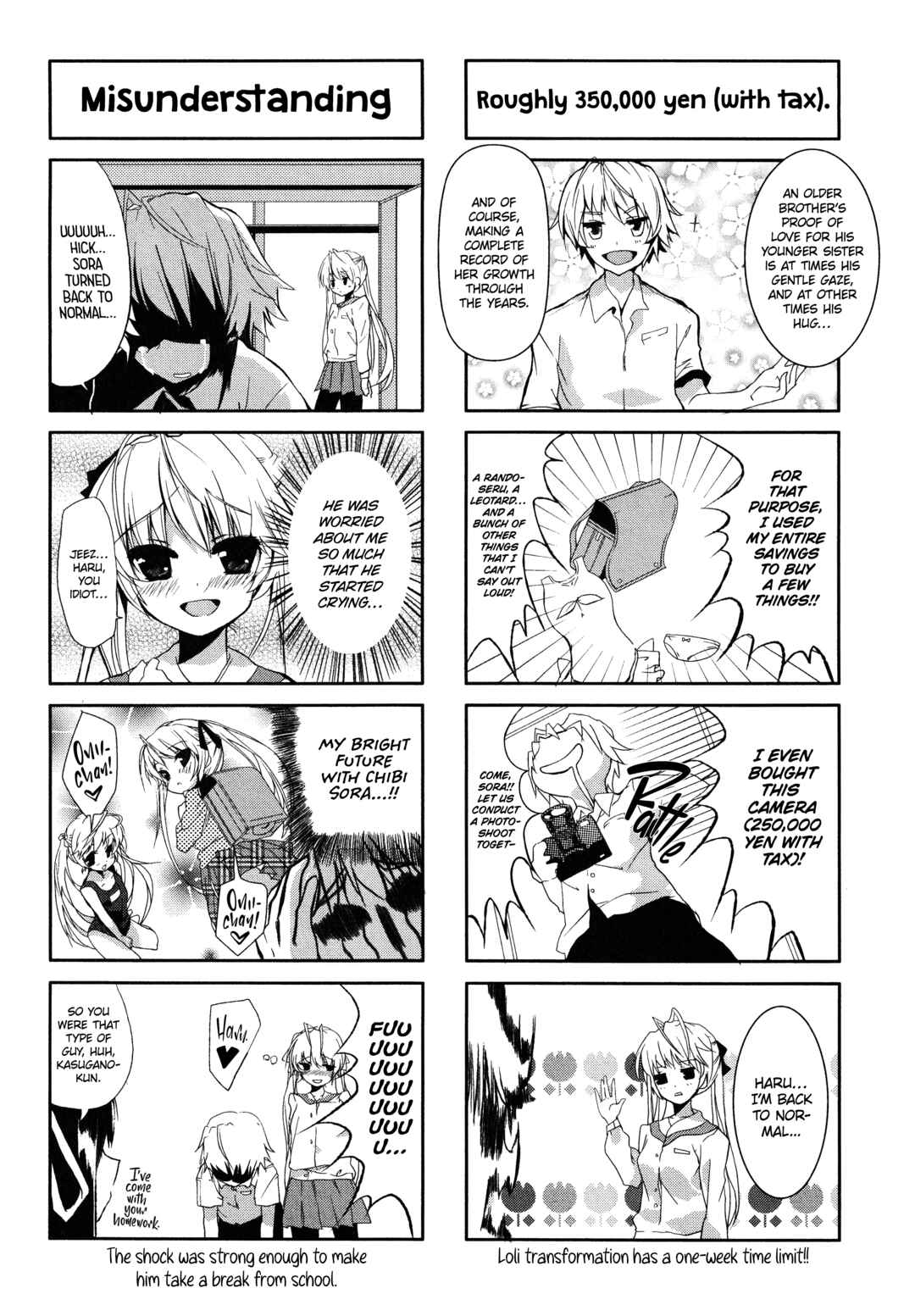 Yosuga no Sora Anthology Chapter 18 - Page 6