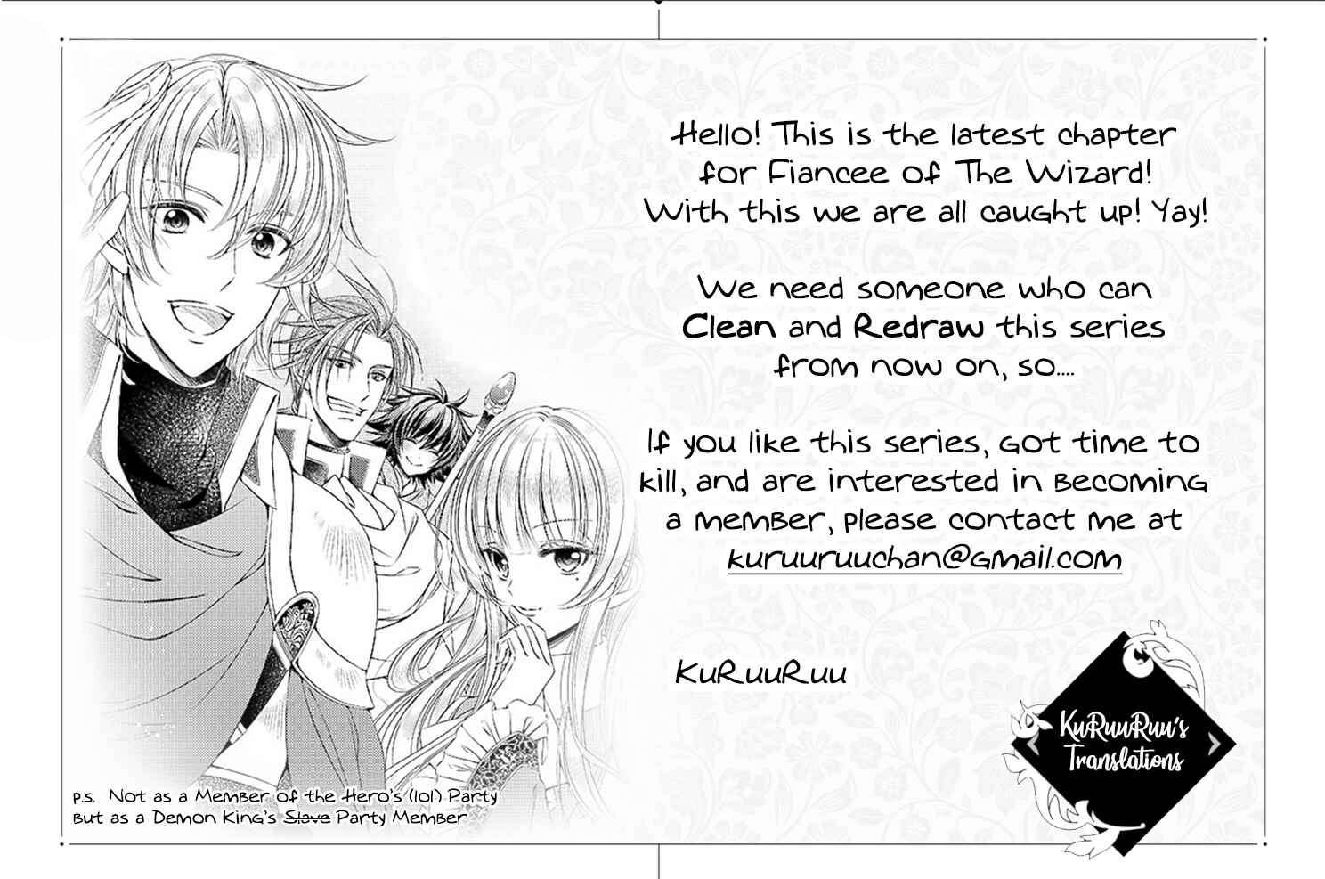 Mahoutsukai no Konyakusha Chapter 23.1 - Page 9