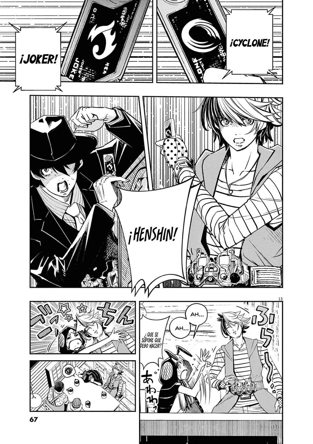 Kamen Rider W - Futo PI Chapter 130 - Page 14