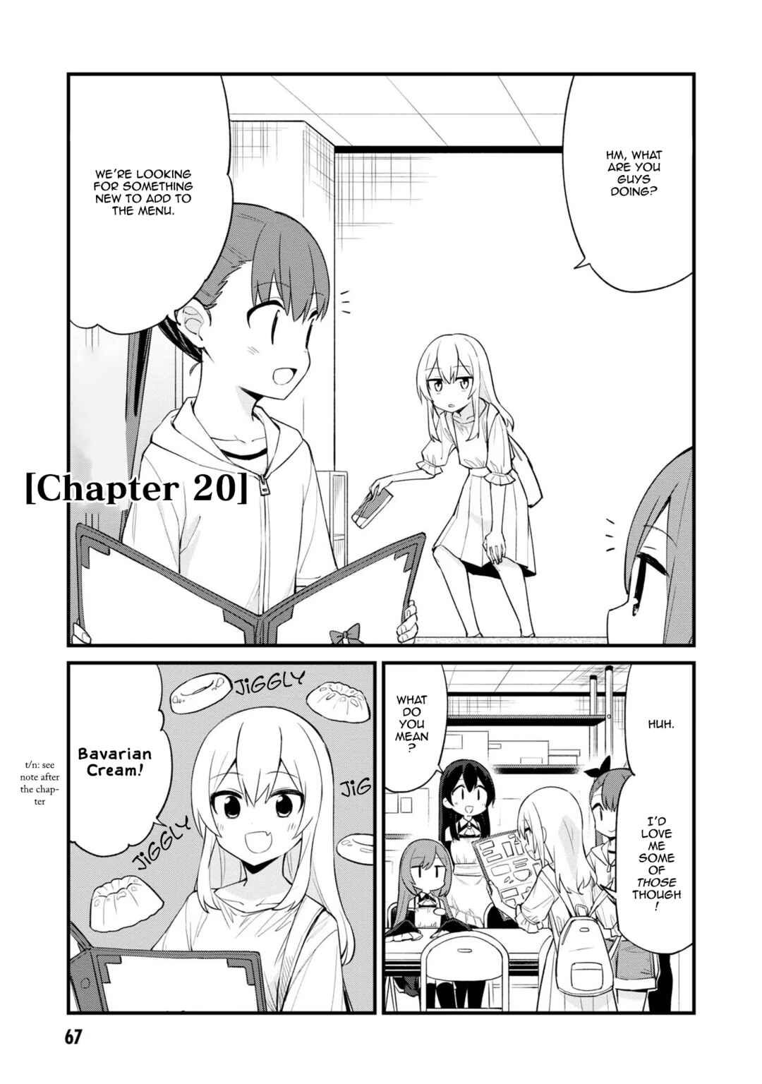 Mesugaki no Iru Kissaten Chapter 20 - Page 1