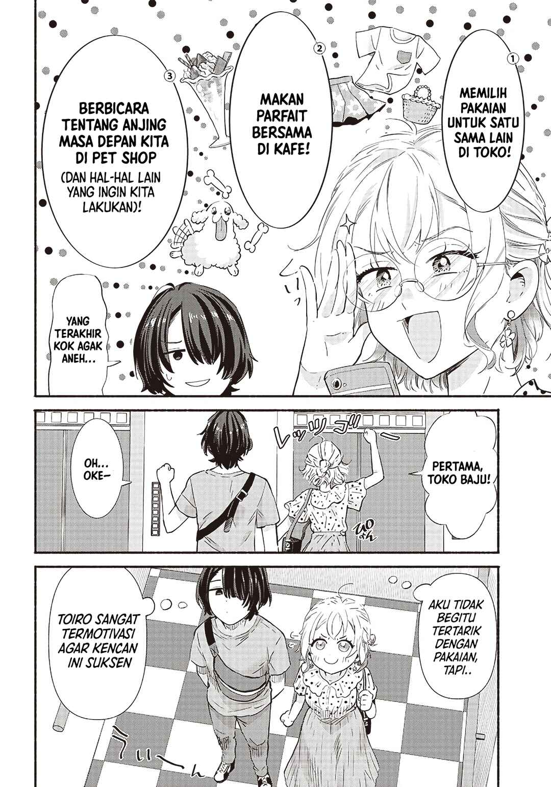 Nee, Mou Isso Tsukiacchau? Osananajimi no Bishoujo ni Tanomarete, Kamofura Kareshi Hajimemashita Chapter 8 - Page 5