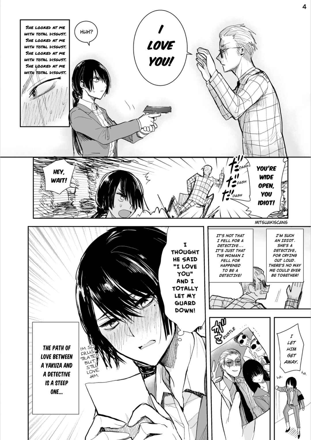 Yakuza to Metsuki no Warui Onna Keiji no Hanashi Chapter 1 - Page 6