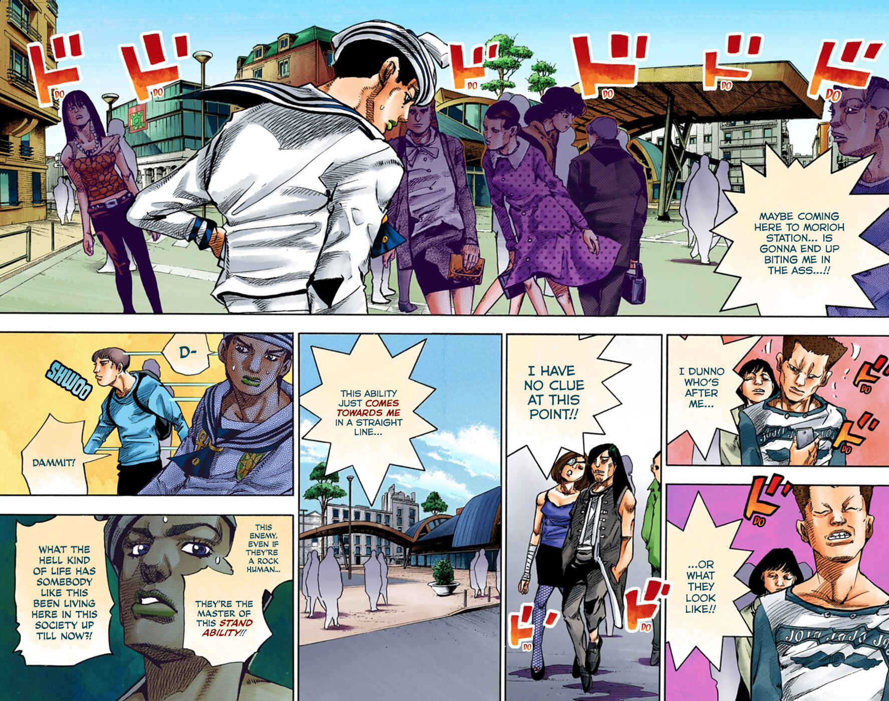 JoJo no Kimyou na Bouken: Part 8 - JoJolion Color-ban Chapter 62 - Page 4