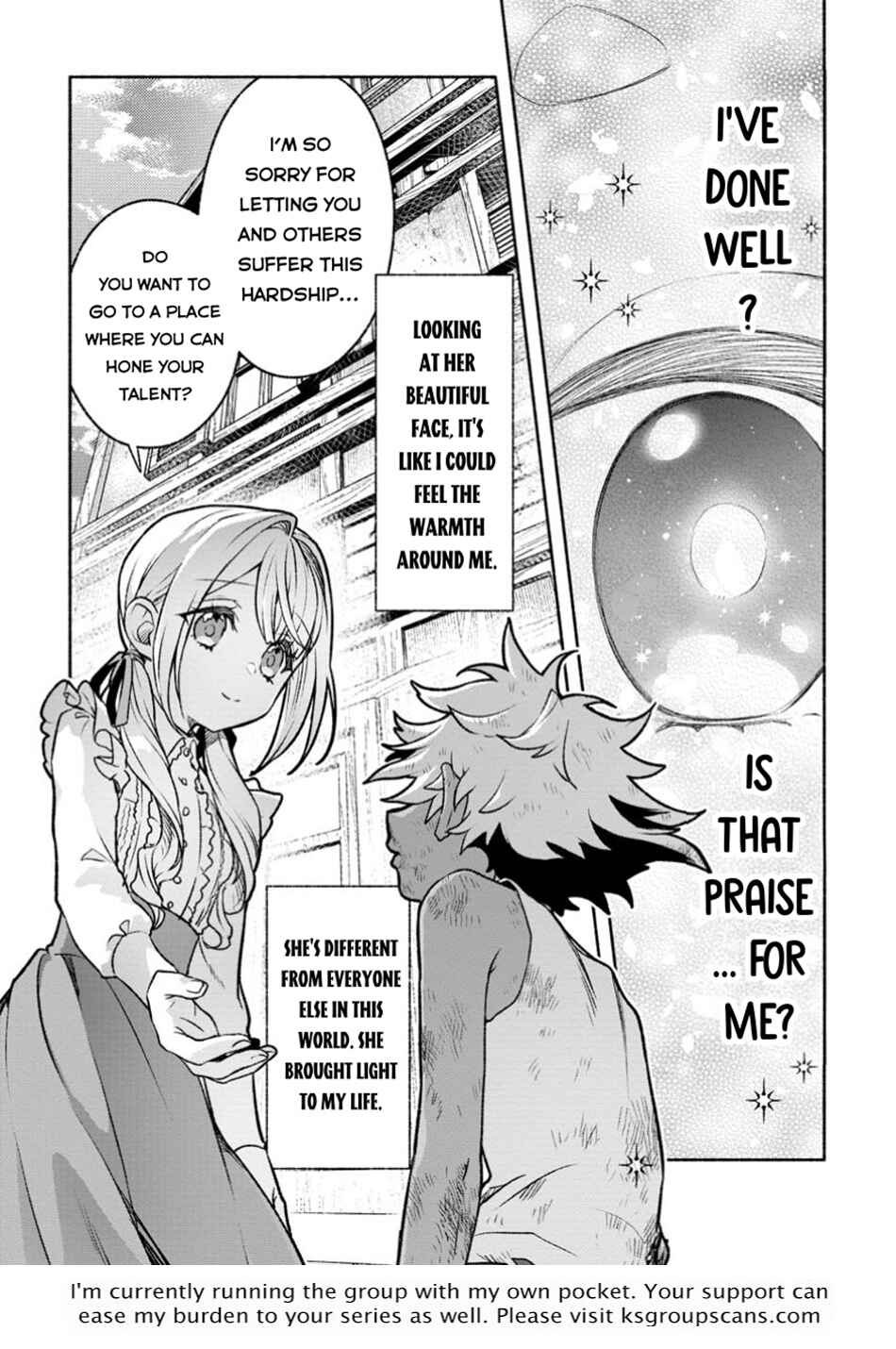 Sono Monban, Saikyou ni Tsuki: Tsuihou Sareta Bougyoryoku 9999 no Senshi, Outo no Monban to shite Musou Suru Chapter 34.2 - Page 11