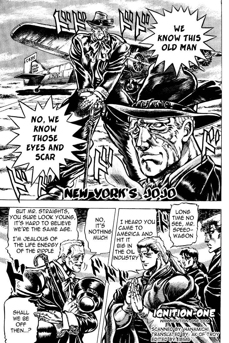 JoJo no Kimyou na Bouken: Part 2 - Sentou Chouryuu Chapter 1 - Page 1