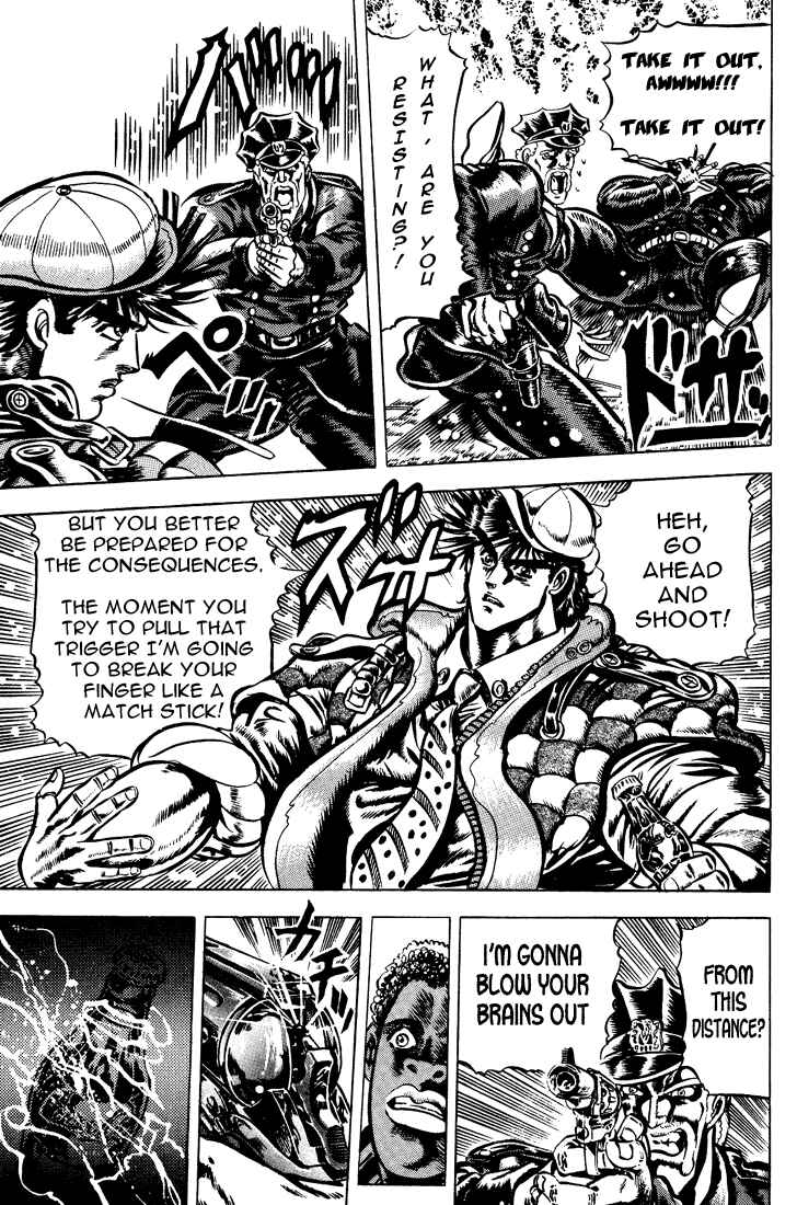 JoJo no Kimyou na Bouken: Part 2 - Sentou Chouryuu Chapter 1 - Page 12