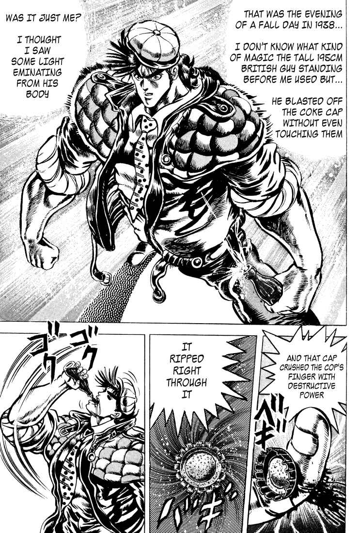 JoJo no Kimyou na Bouken: Part 2 - Sentou Chouryuu Chapter 1 - Page 14