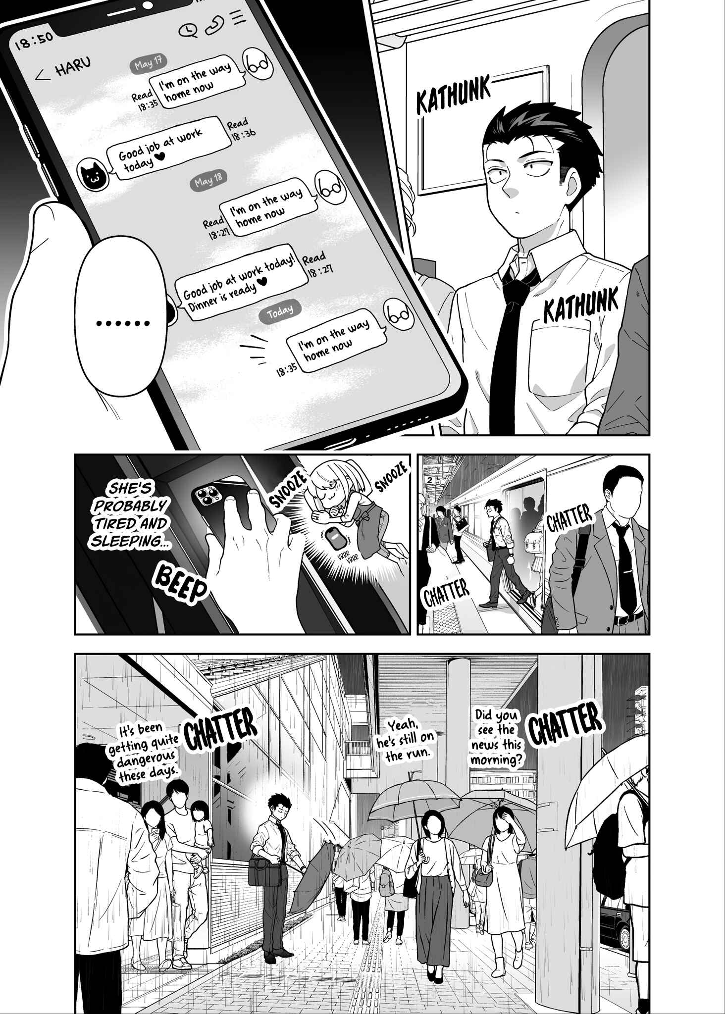Gokugoku Futsuu no Fuufu no Hanashi Chapter 9 - Page 1