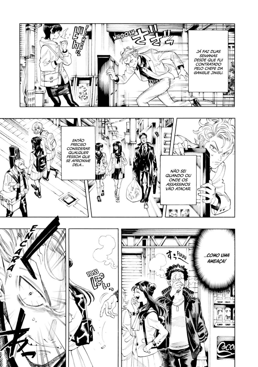 Akabane Honeko no Bodyguard Chapter 2 - Page 4