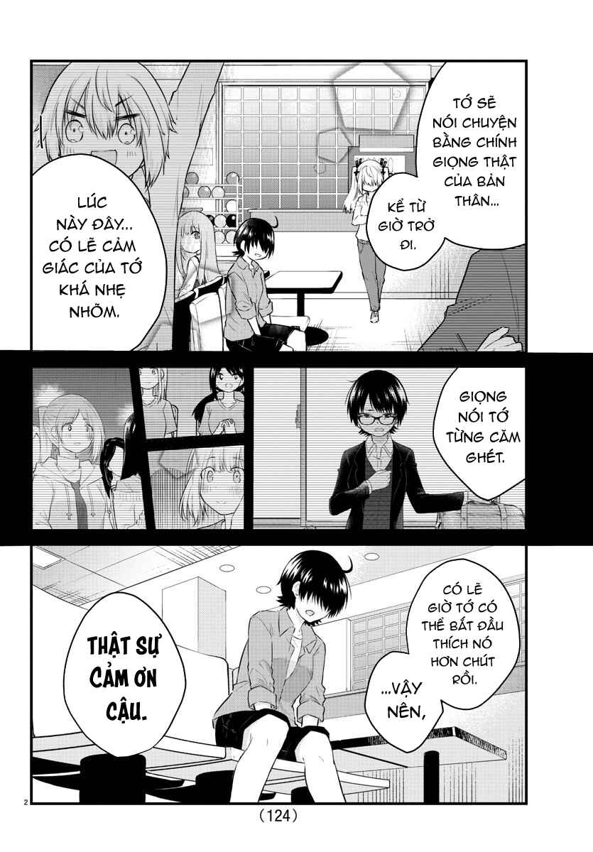 Koe ga dasenai Shoujo wa "Kanojo ga Yasashisugiru" to Omotte iru Chapter 64 - Page 2