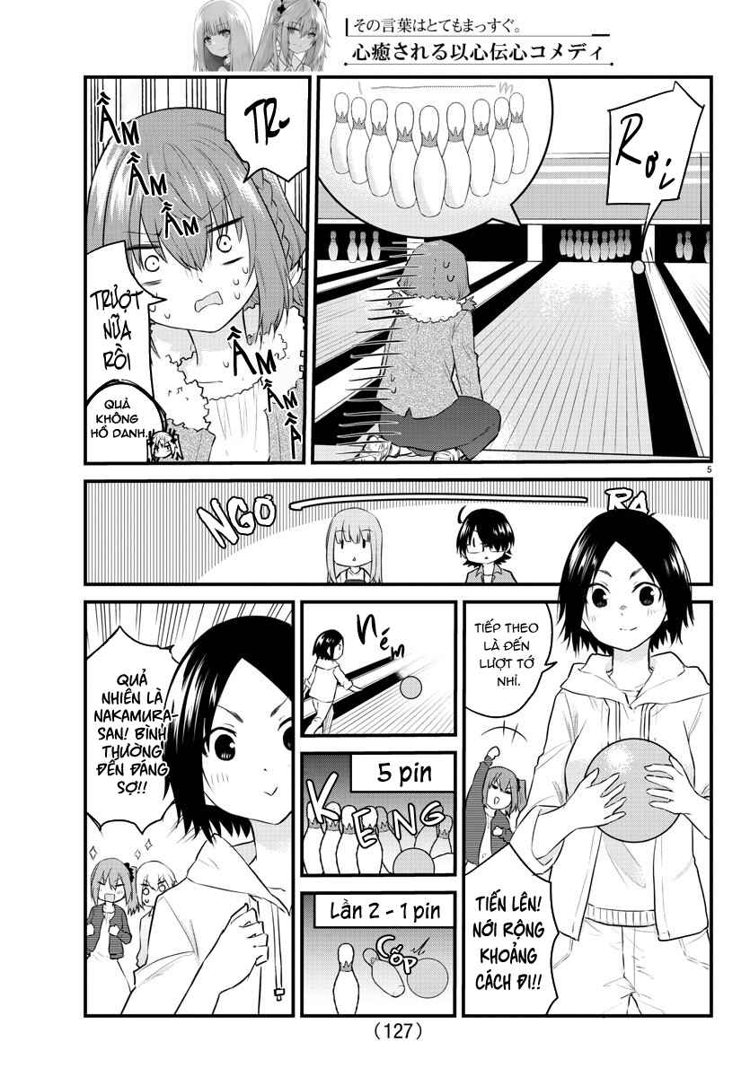 Koe ga dasenai Shoujo wa "Kanojo ga Yasashisugiru" to Omotte iru Chapter 64 - Page 5