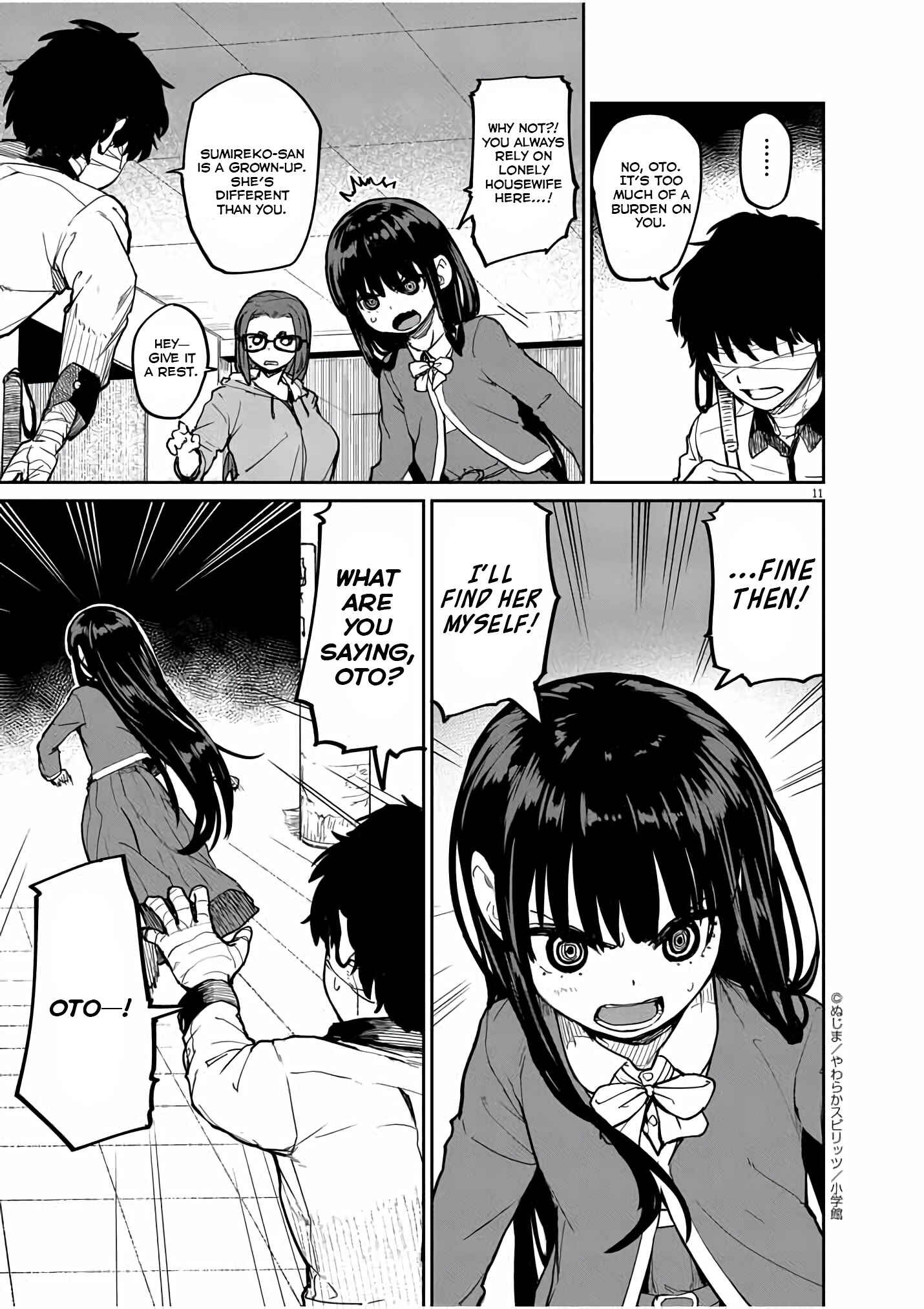 Kaii to Otome to Kamikakushi Chapter 19 - Page 12