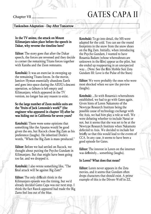 Mobile Suit Zeta Gundam: Day After Tomorrow - From Kai Shiden's Report Chapter 15 - Page 19