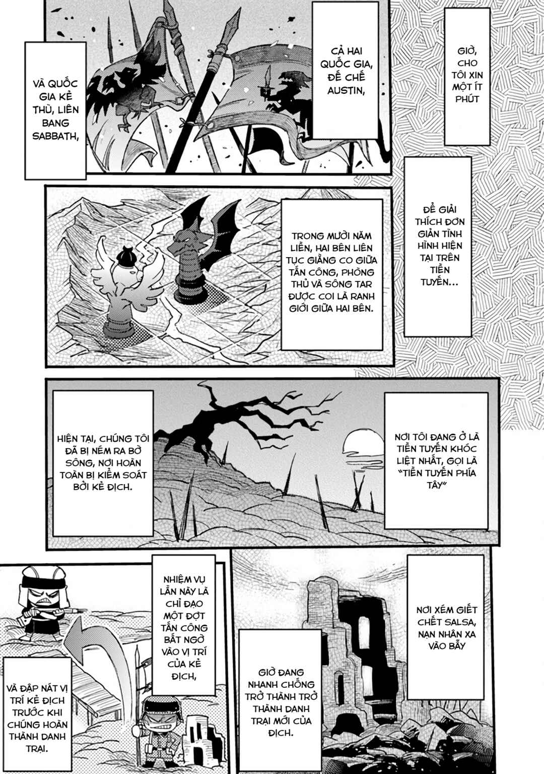 TS Eiseihei-san no Senjou Nikki Chapter 3.1 - Page 4