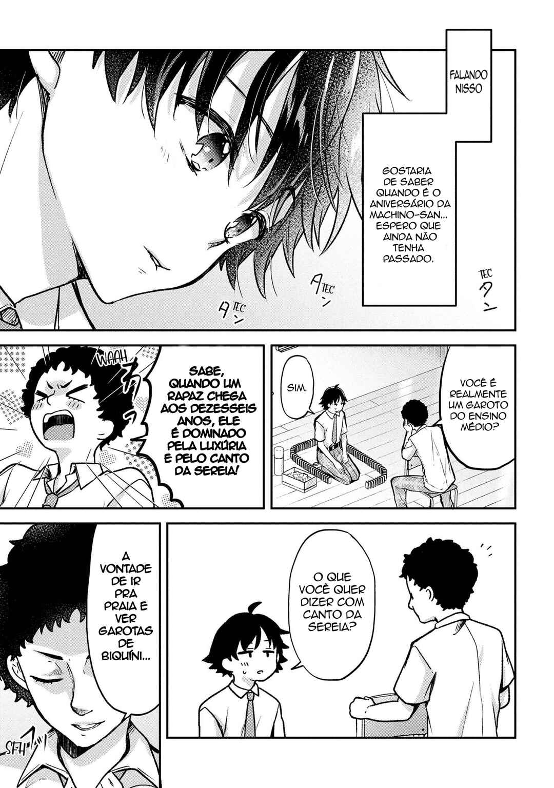 Tsukkomi-machi no Machino-san Chapter 5 - Page 3
