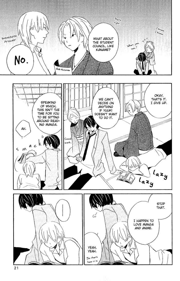 Kimi to Boku. Chapter 1 - Page 22