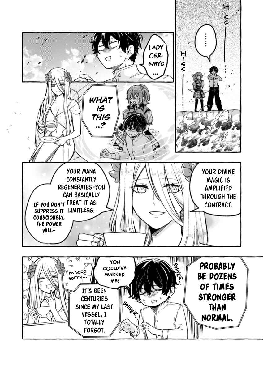 Megami no Daikousha to Natta Shounen, Banjou no Ou to Naru Chapter 2.2 - Page 12
