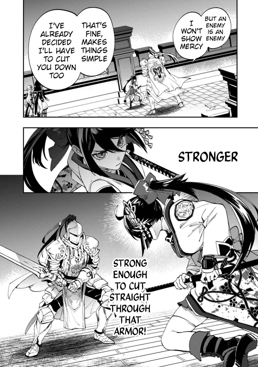 "Hitokiri" Shoujo Koushaku Reijou no Goei ni Naru Chapter 14 - Page 2