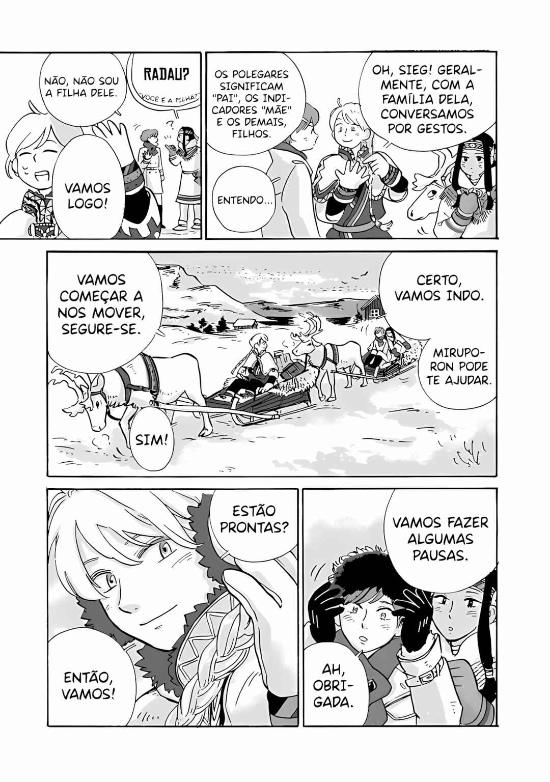 Hokuo Kizoku to Moukinzuma no Yukiguni Karigurashi Chapter 3 - Page 8