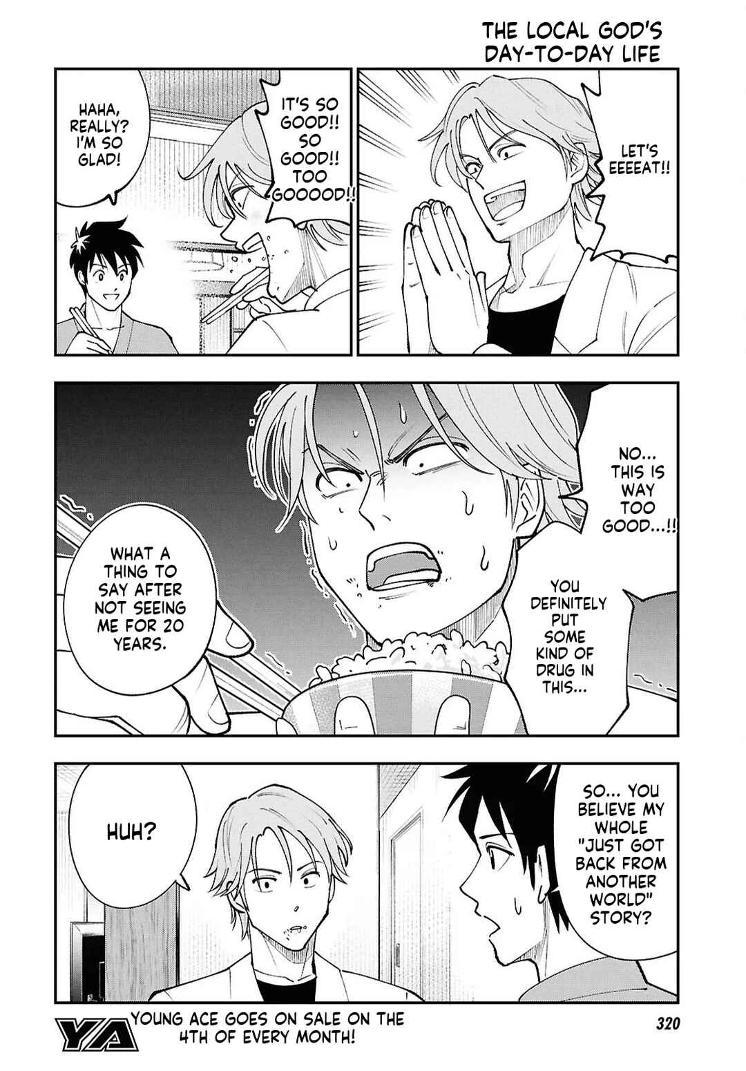 Tochi Kamisama no Sono Hi Gurashi Chapter 4 - Page 11