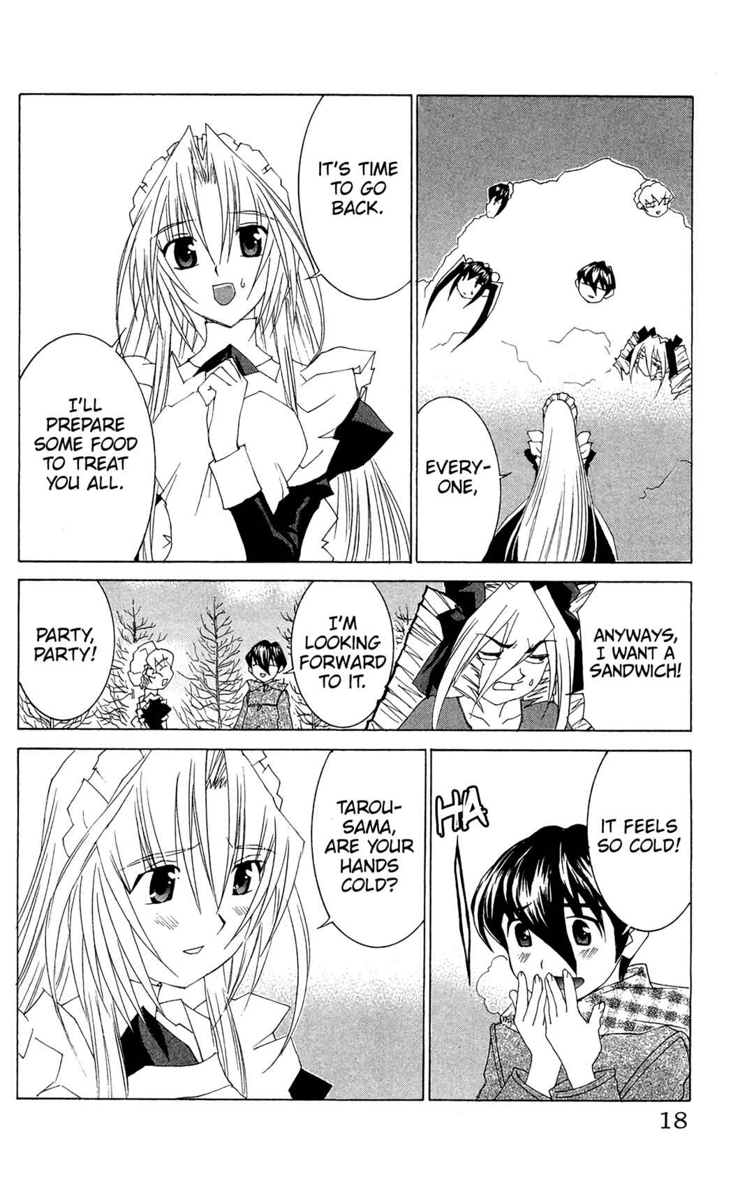 Hanaukyou Maid Tai Chapter 60 - Page 21