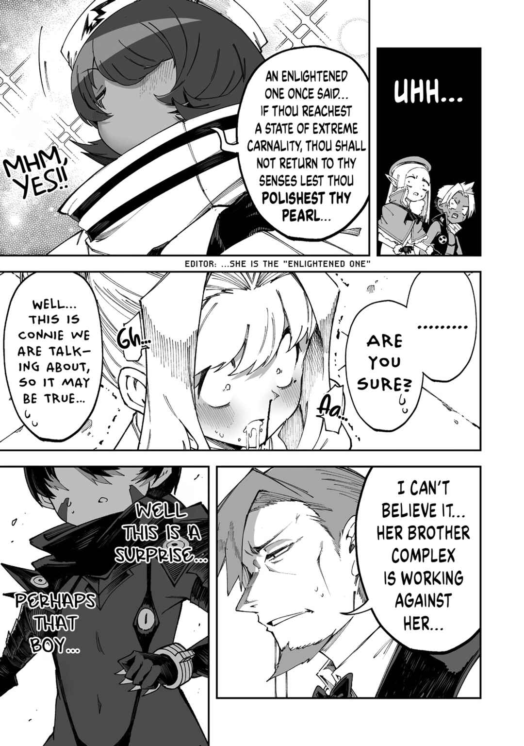 Shiboritoranaide, Onna Shounin-san!! Chapter 51.1 - Page 11