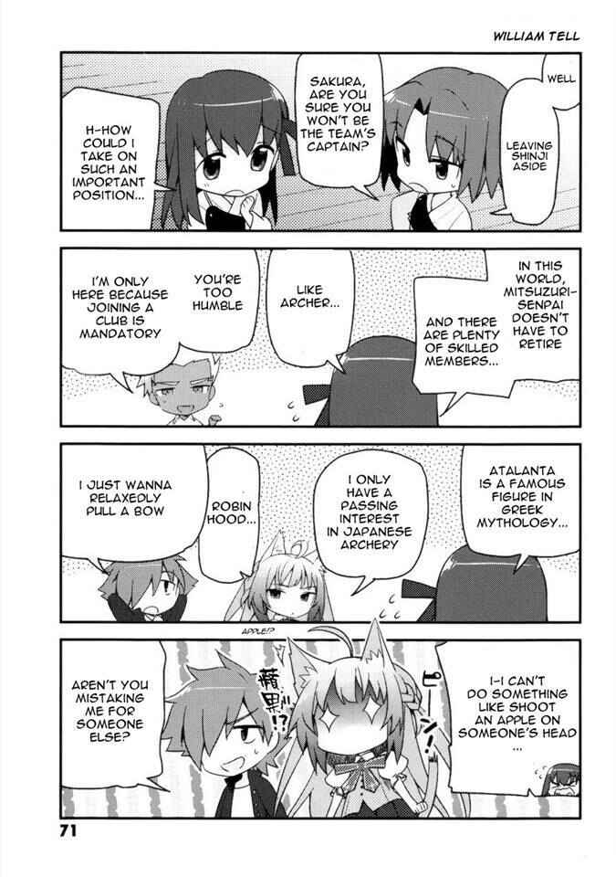 Type-Moon Gakuen - Chibi Chuki! Chapter 4 - Page 13