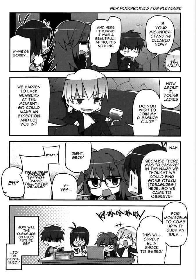 Type-Moon Gakuen - Chibi Chuki! Chapter 4 - Page 9