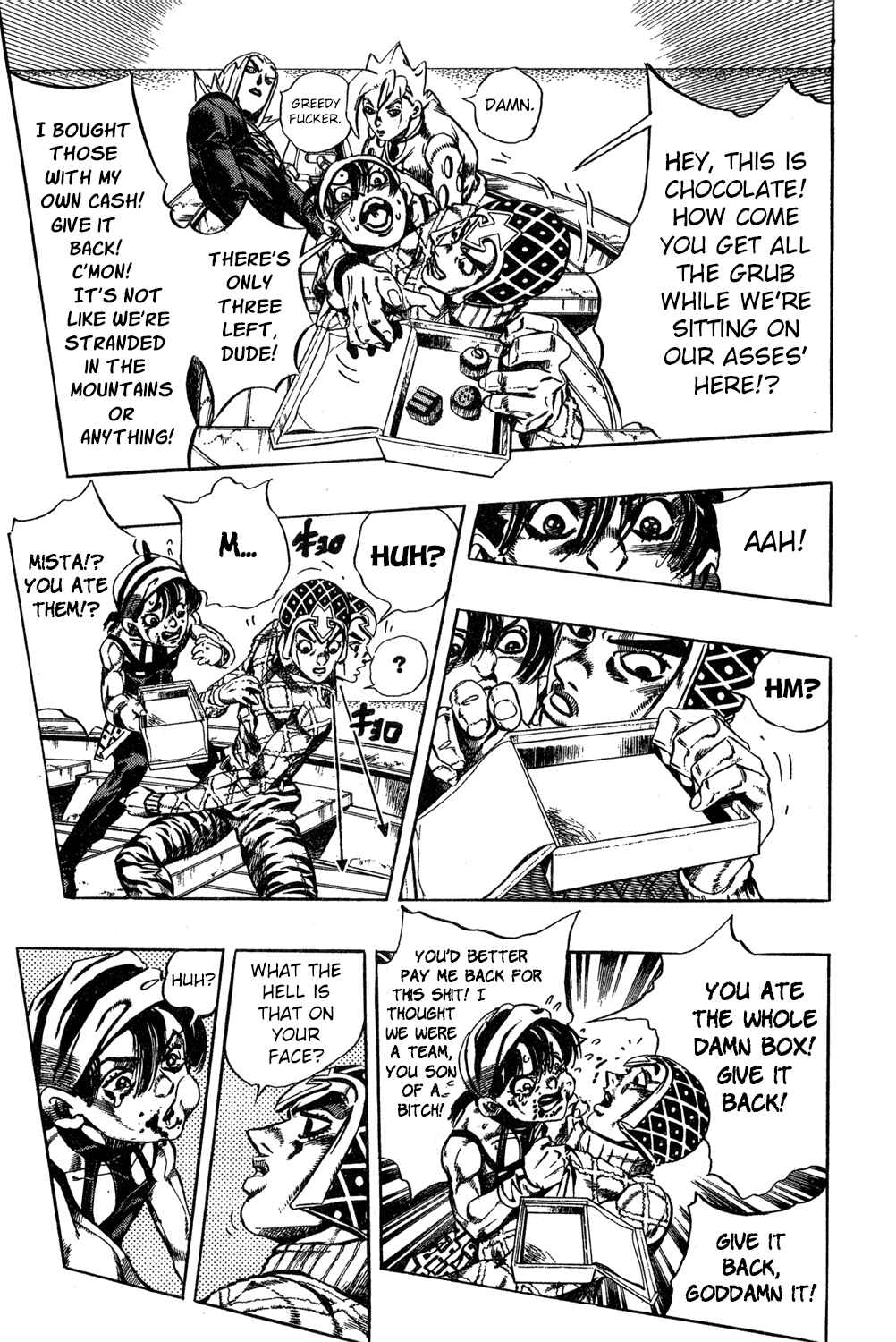 JoJo no Kimyou na Bouken: Part 5 - Ougon no Kaze Chapter 80 - Page 5