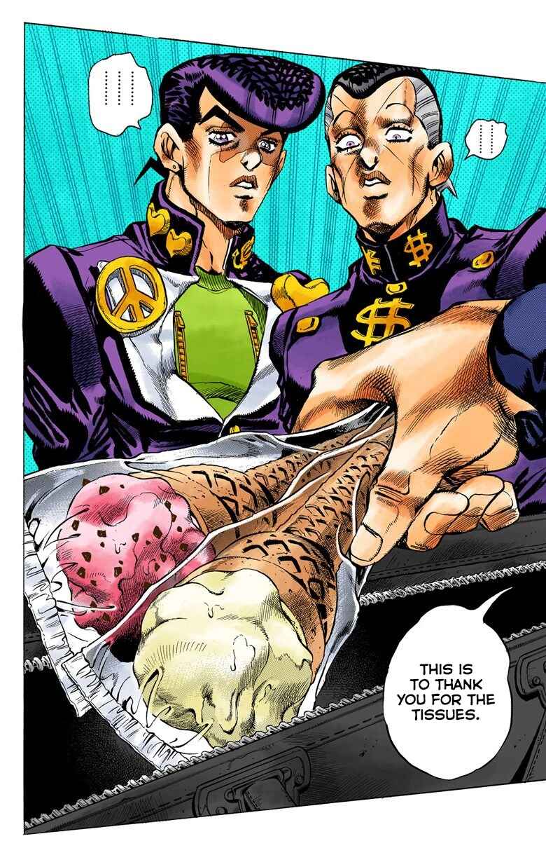 JoJo no Kimyou na Bouken: Part 4 - Diamond wa Kudakenai Color-ban Chapter 113 - Page 20