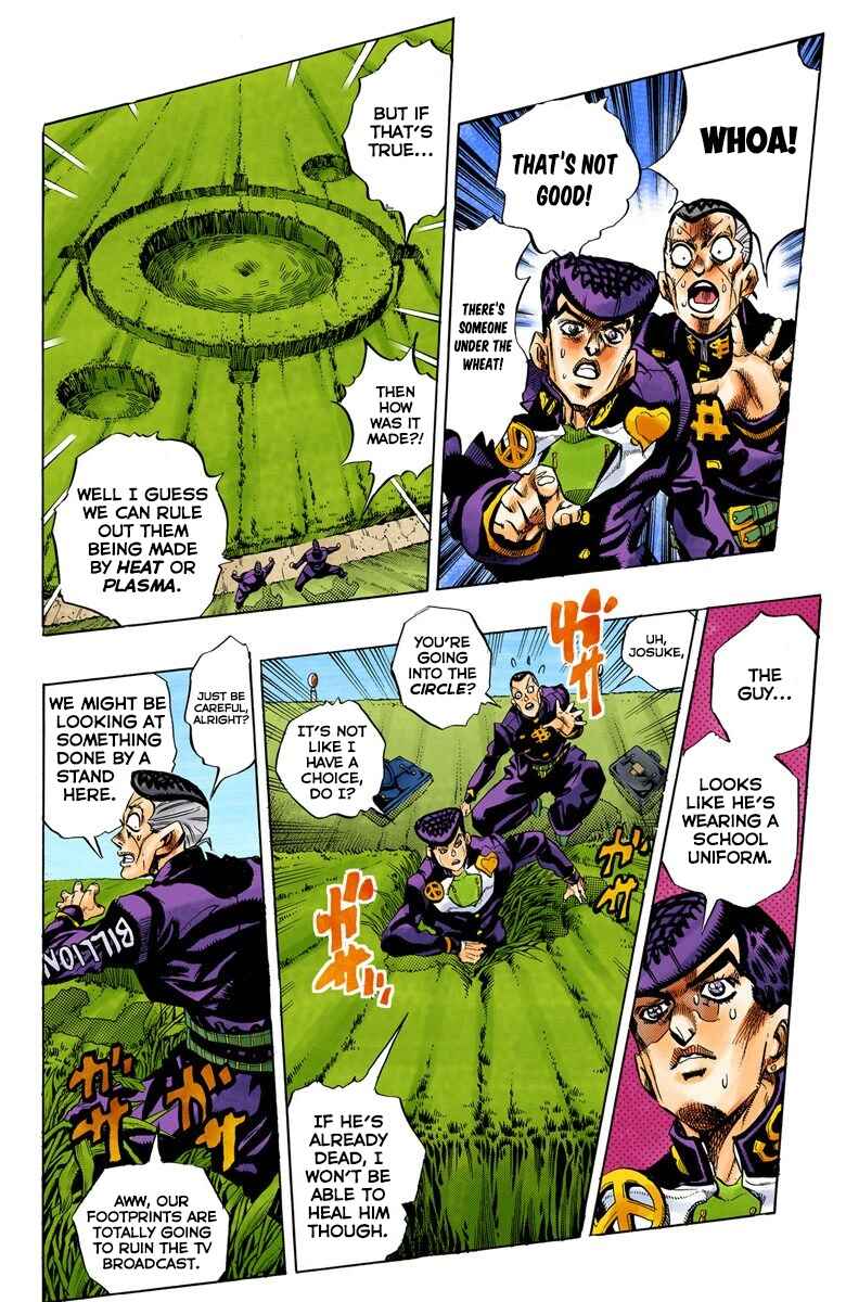 JoJo no Kimyou na Bouken: Part 4 - Diamond wa Kudakenai Color-ban Chapter 113 - Page 8