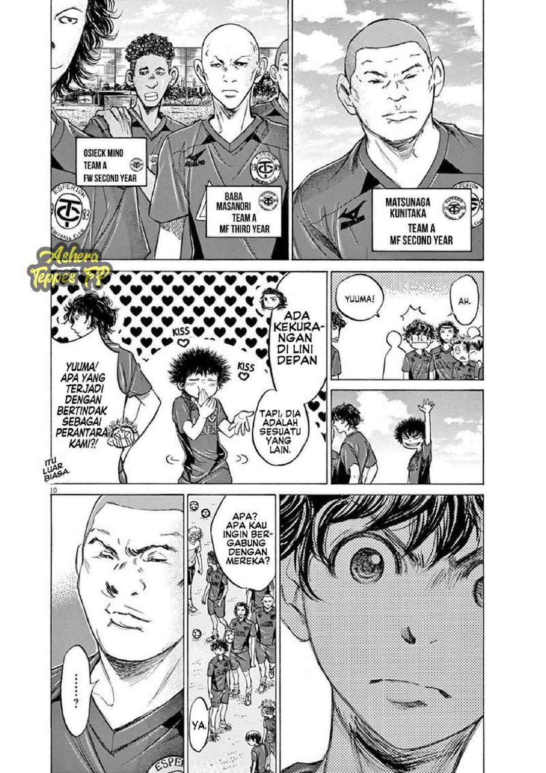 Ao Ashi Chapter 119 - Page 10
