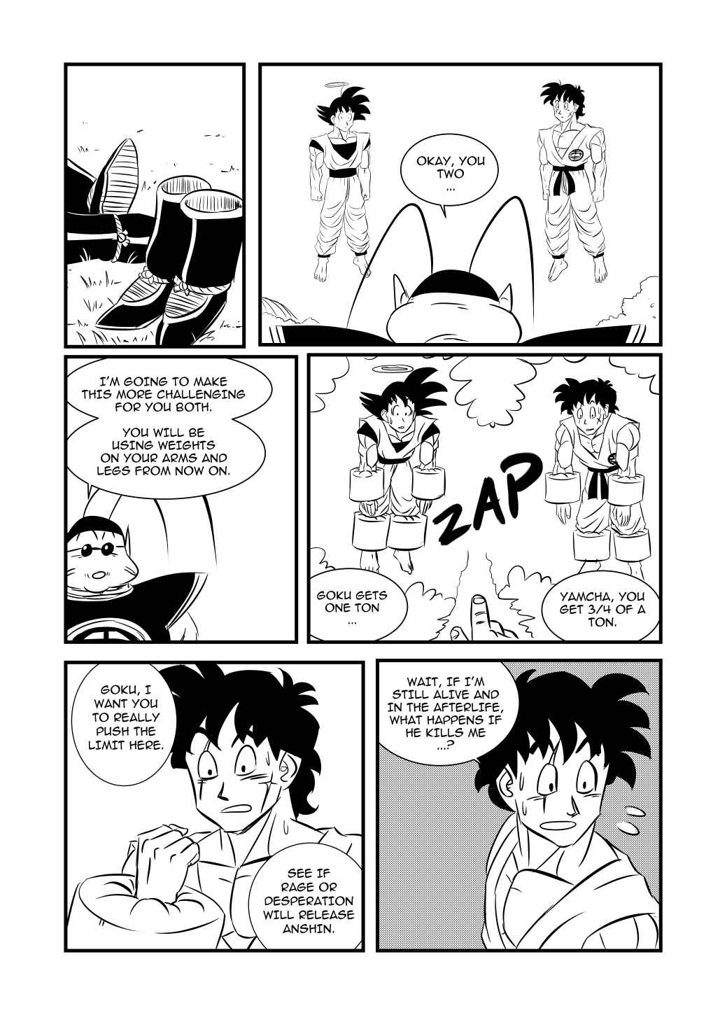 Dragon Ball Z - Elsewhere (Doujinshi) Chapter 16 - Page 12