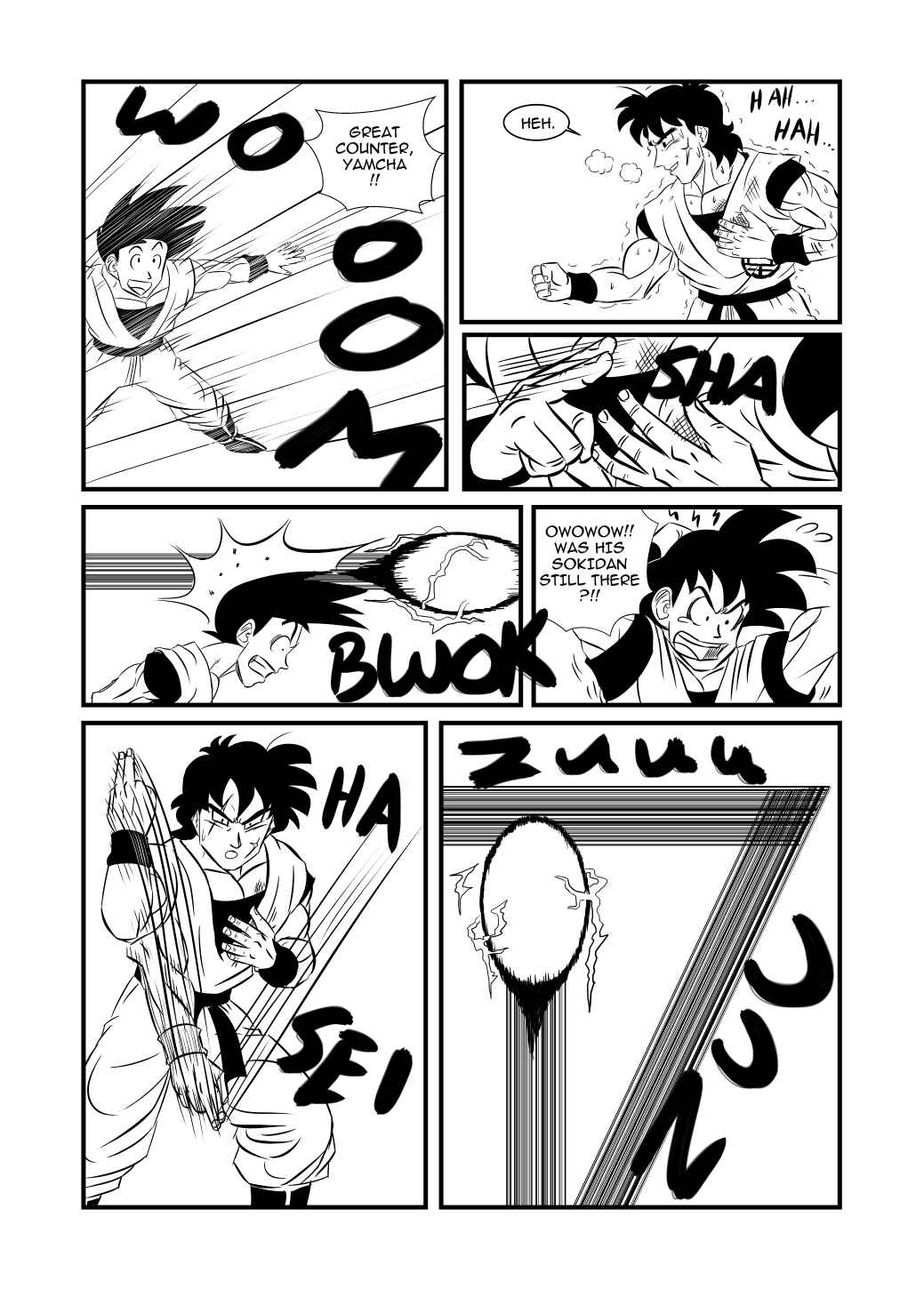 Dragon Ball Z - Elsewhere (Doujinshi) Chapter 16 - Page 7