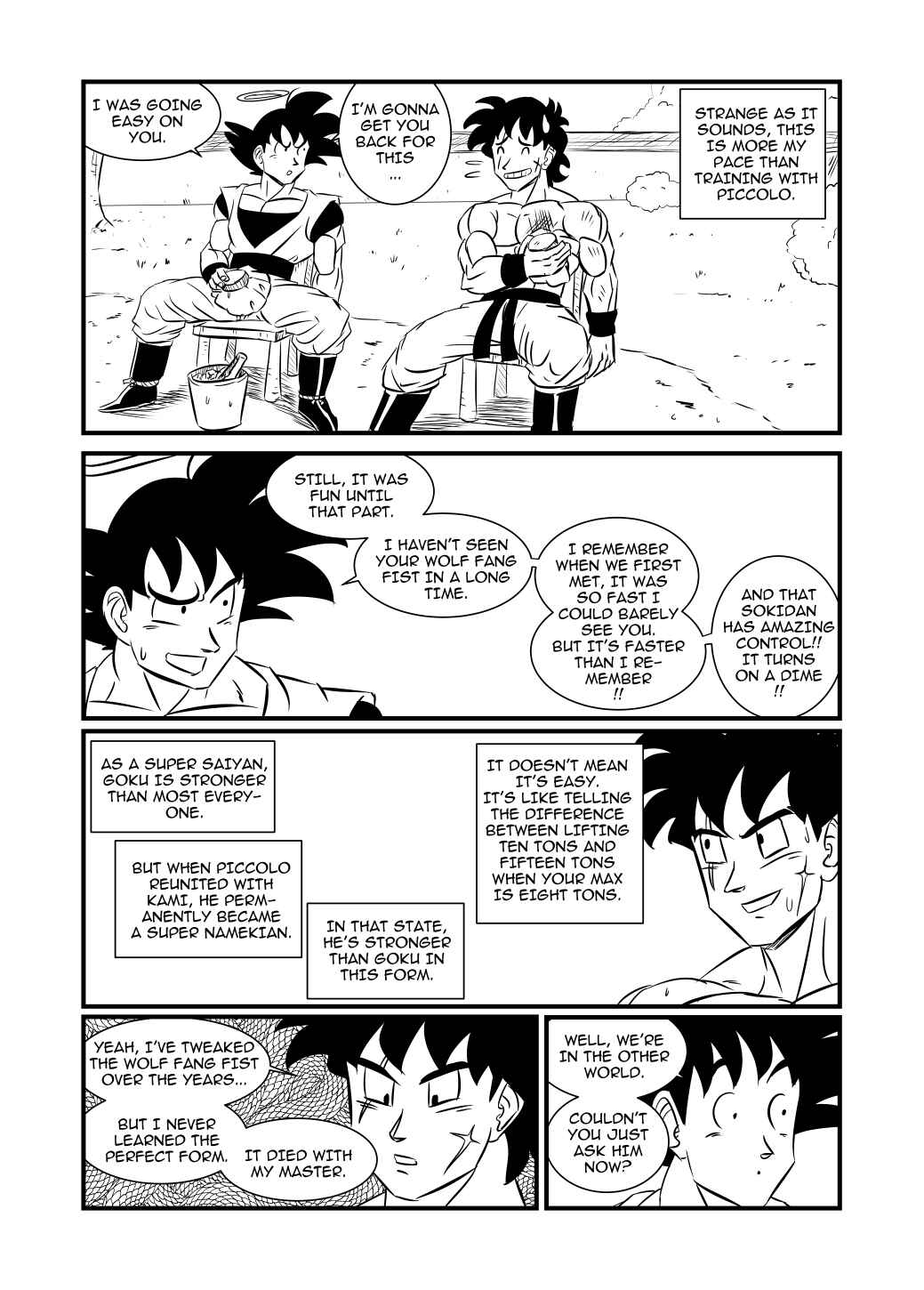 Dragon Ball Z - Elsewhere (Doujinshi) Chapter 16 - Page 9
