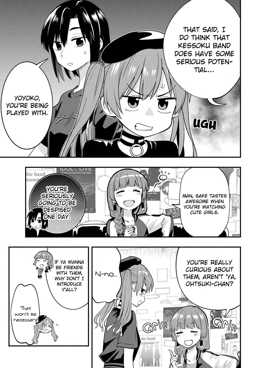 Bocchi the Rock! Gaiden: Hiroi Kikuri no Fukazake Nikki Chapter 5 - Page 11