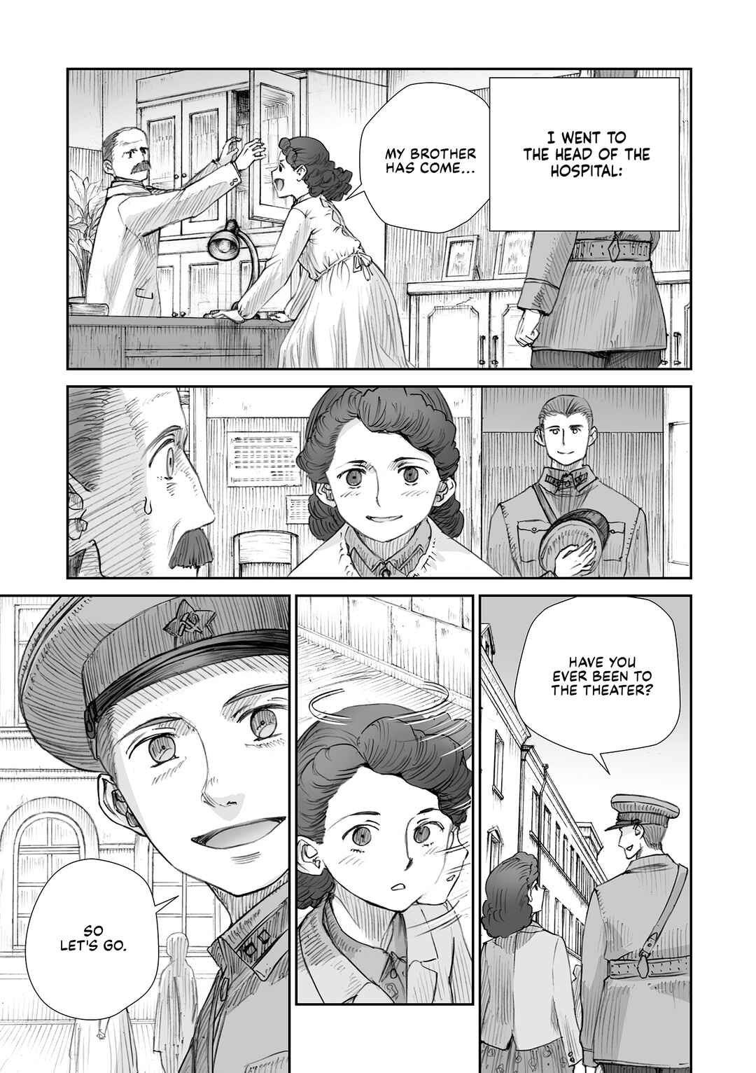 Sensou wa Onna no Kao wo Shiteinai Chapter 32.3 - Page 13