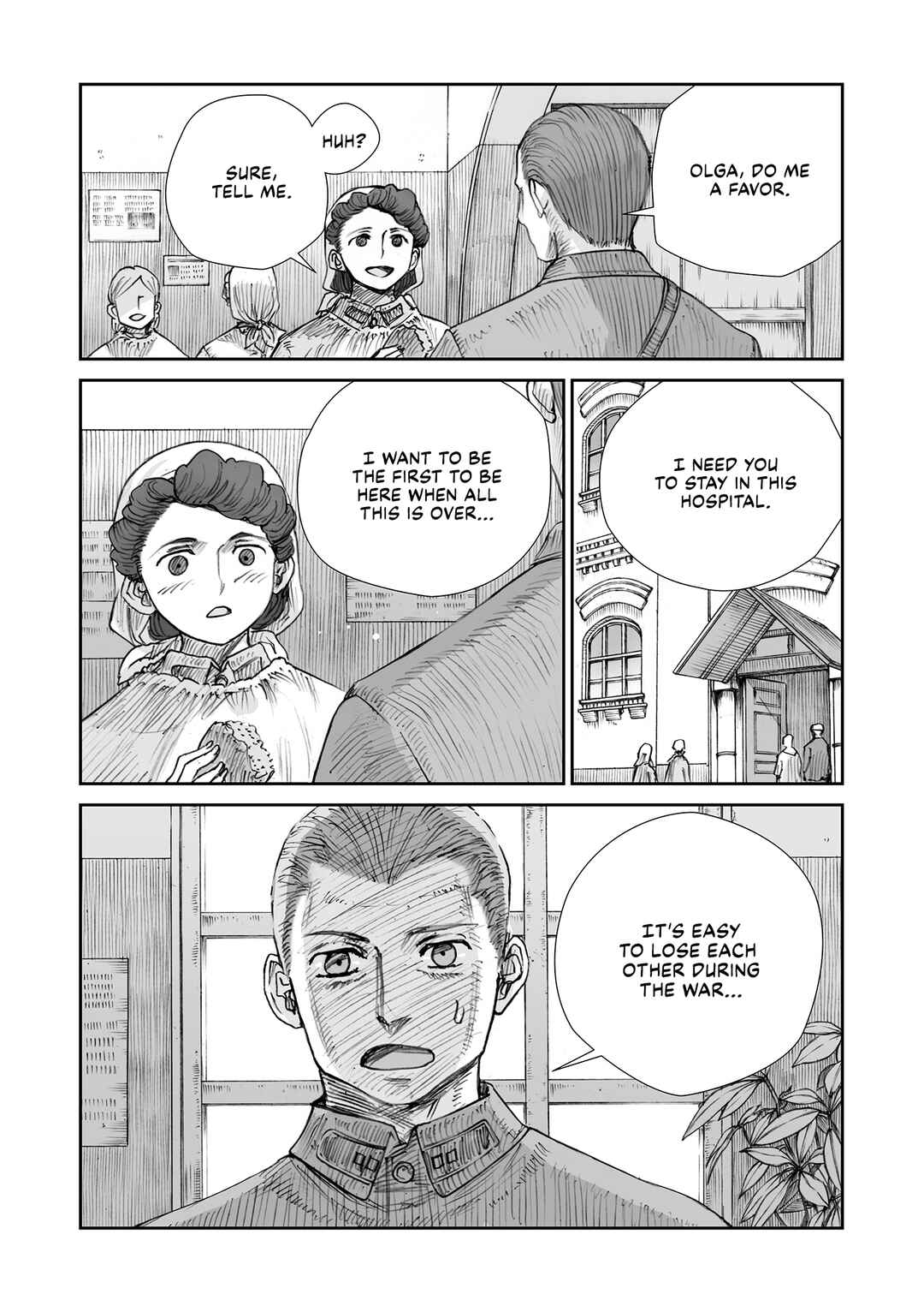 Sensou wa Onna no Kao wo Shiteinai Chapter 32.3 - Page 16