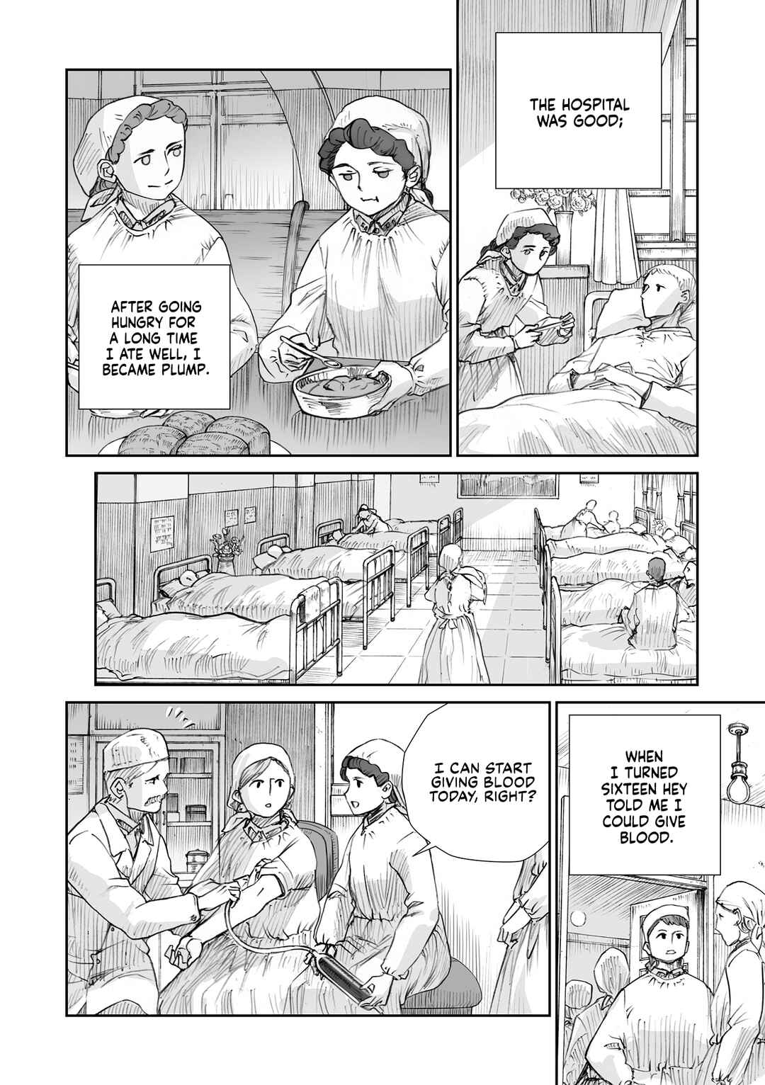 Sensou wa Onna no Kao wo Shiteinai Chapter 32.3 - Page 4
