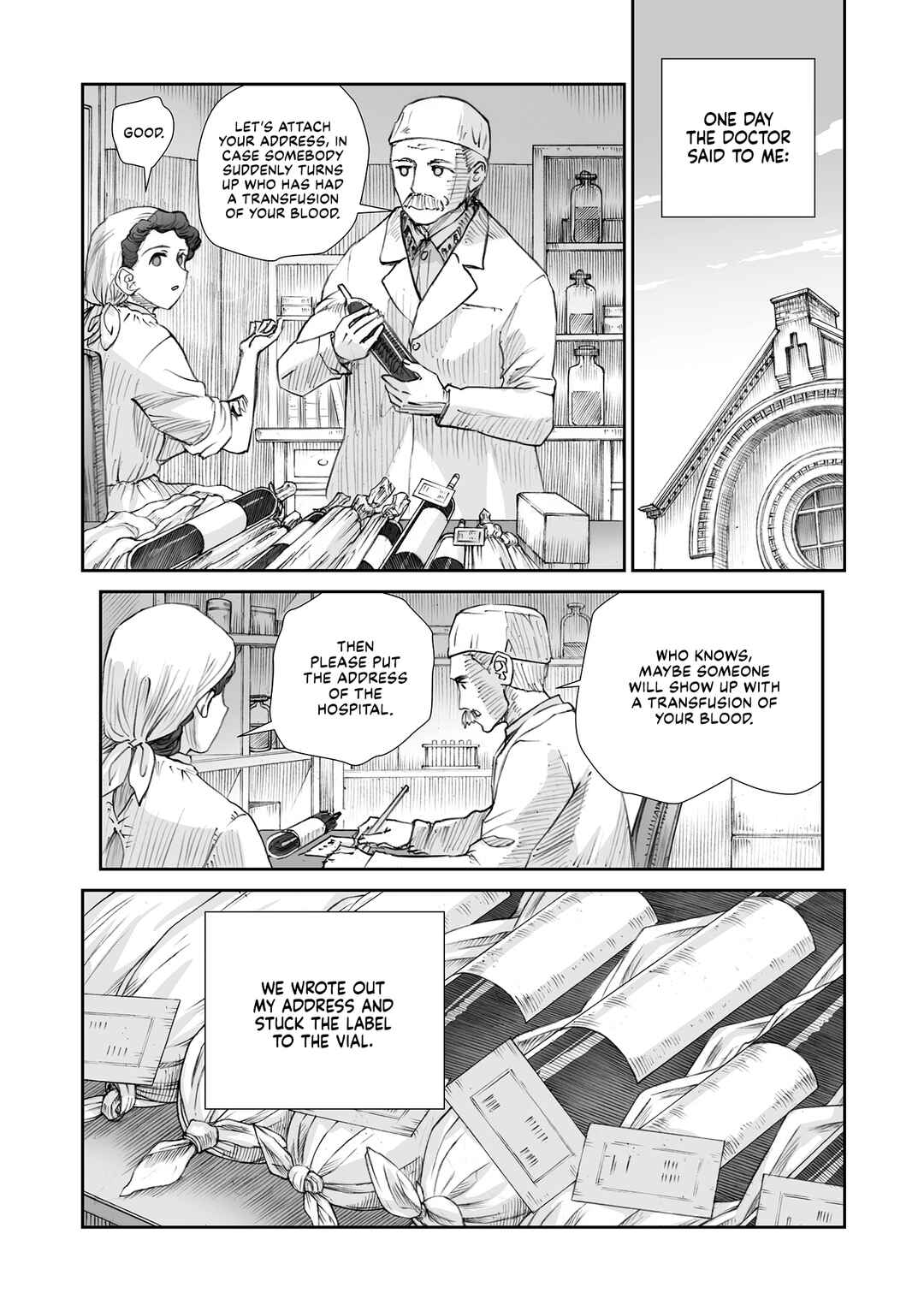Sensou wa Onna no Kao wo Shiteinai Chapter 32.3 - Page 7