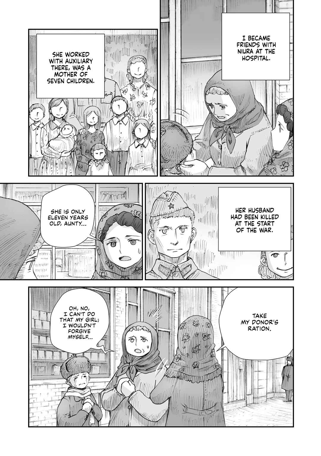 Sensou wa Onna no Kao wo Shiteinai Chapter 32.3 - Page 9