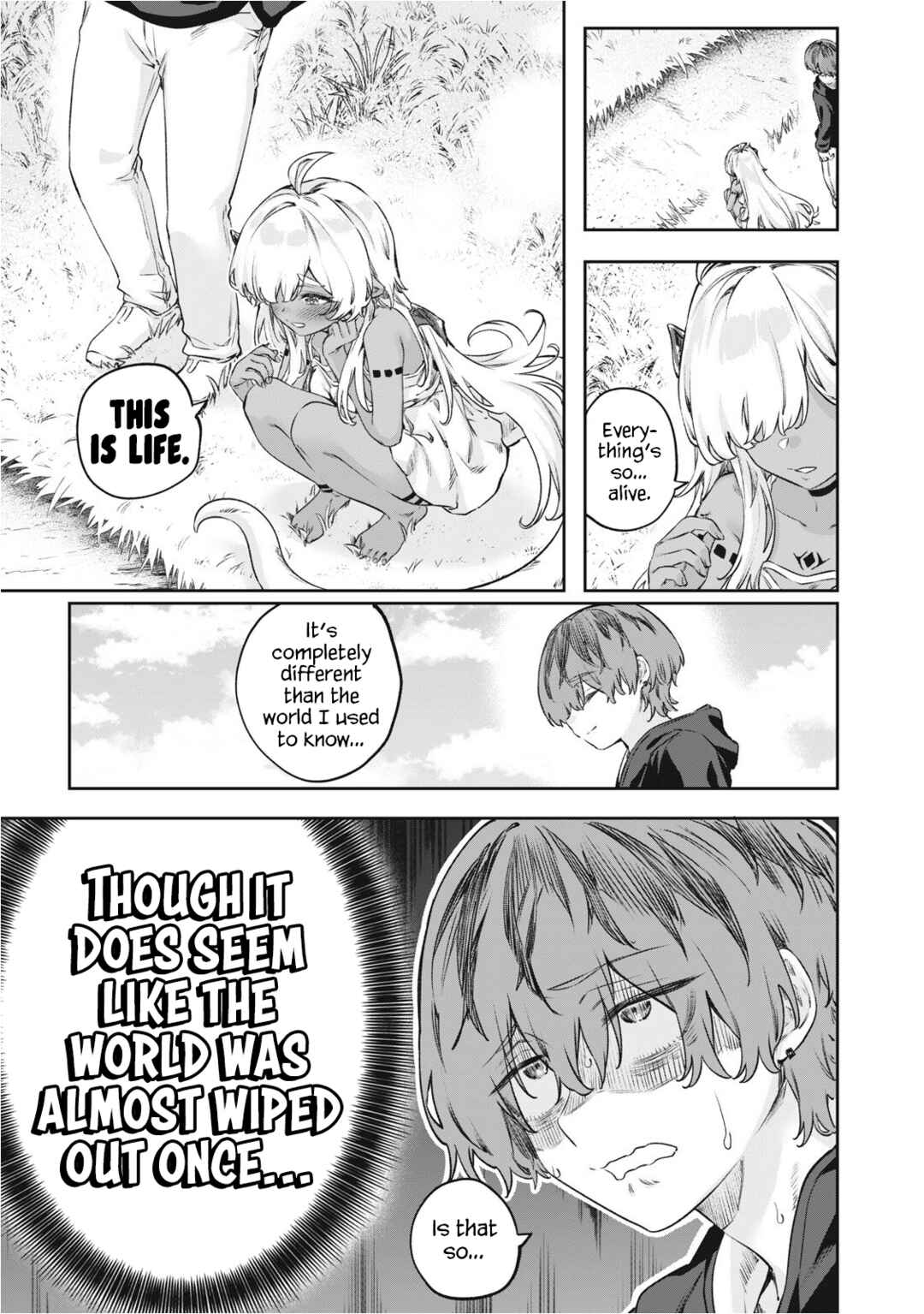 3000-nen Fuuinsareshi Jaryuu-chan to Tomodachi ni Narimashita Chapter 3 - Page 12