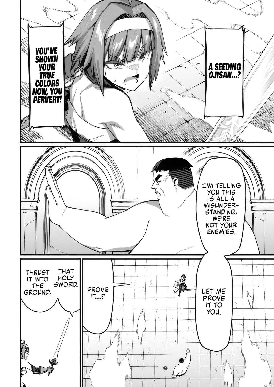 Harem Ou no Isekai Press Manyuuki: Saikyou Musou no Ojisan wa Arayuru Shuzoku o Yome ni suru Chapter 8 - Page 42