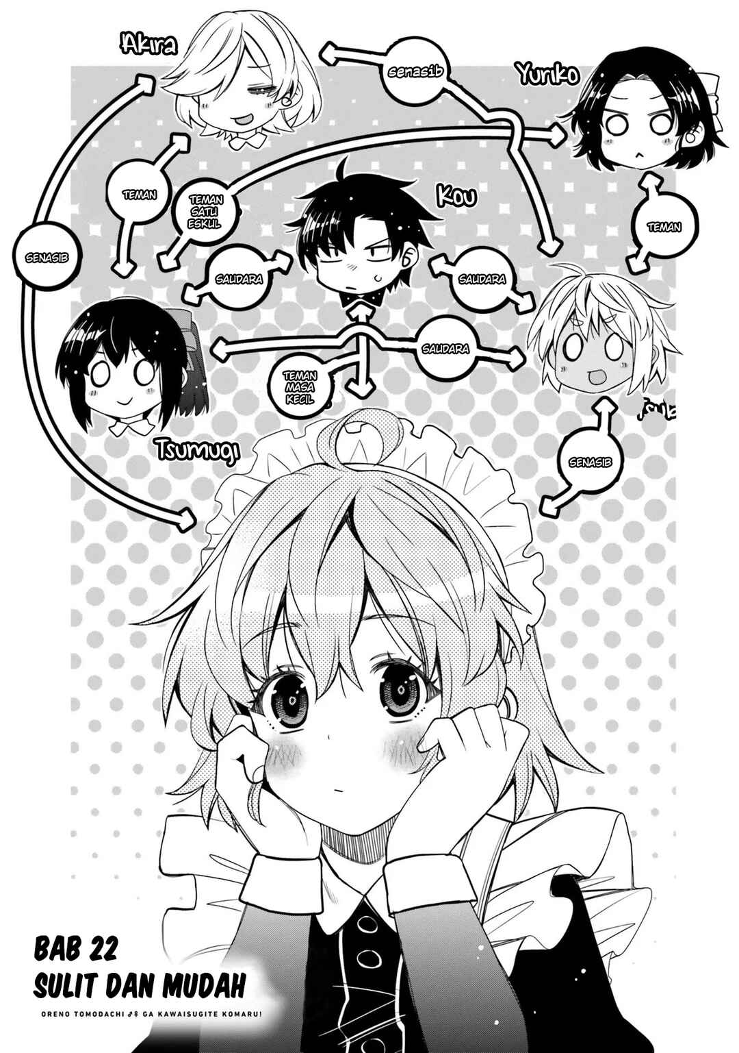 Ore no  Tomodachi ♂♀ ga Kawaisugite Komaru! Chapter 22 - Page 2