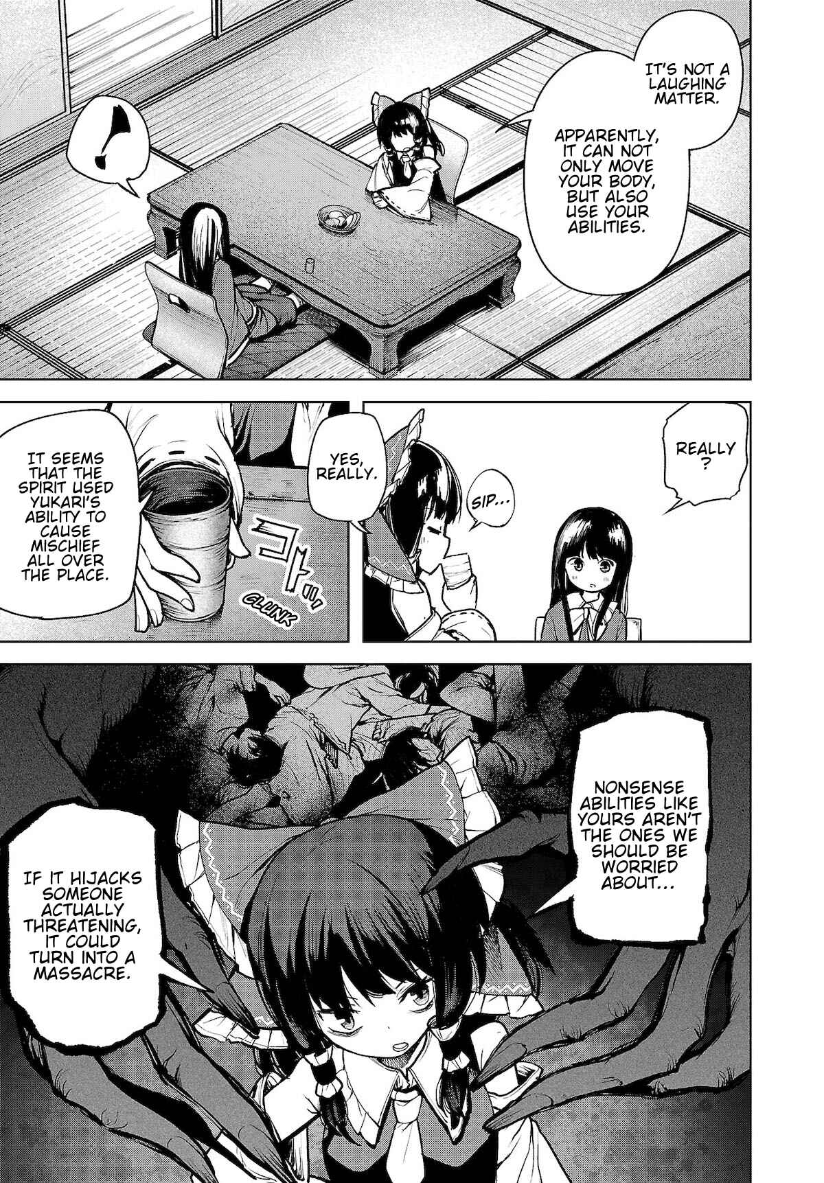 Touhou Chireikiden: Hansoku Tantei Satori Chapter 12 - Page 12
