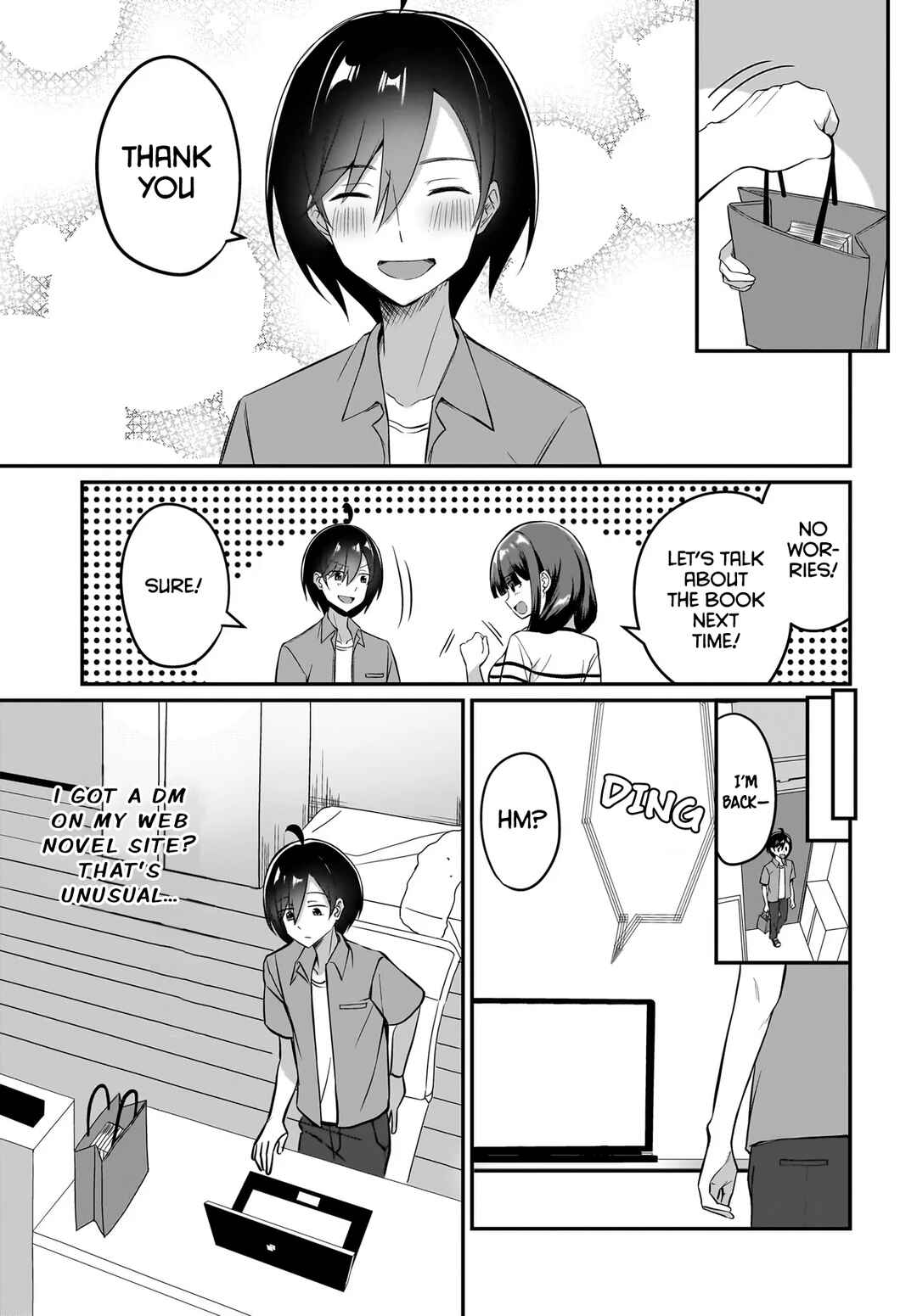 Maigo no Onnanoko wo Ie made Todoketara, Genkan kara Detekita no wa Gakunen Ichi no Bishoujo deshita Chapter 8 - Page 17