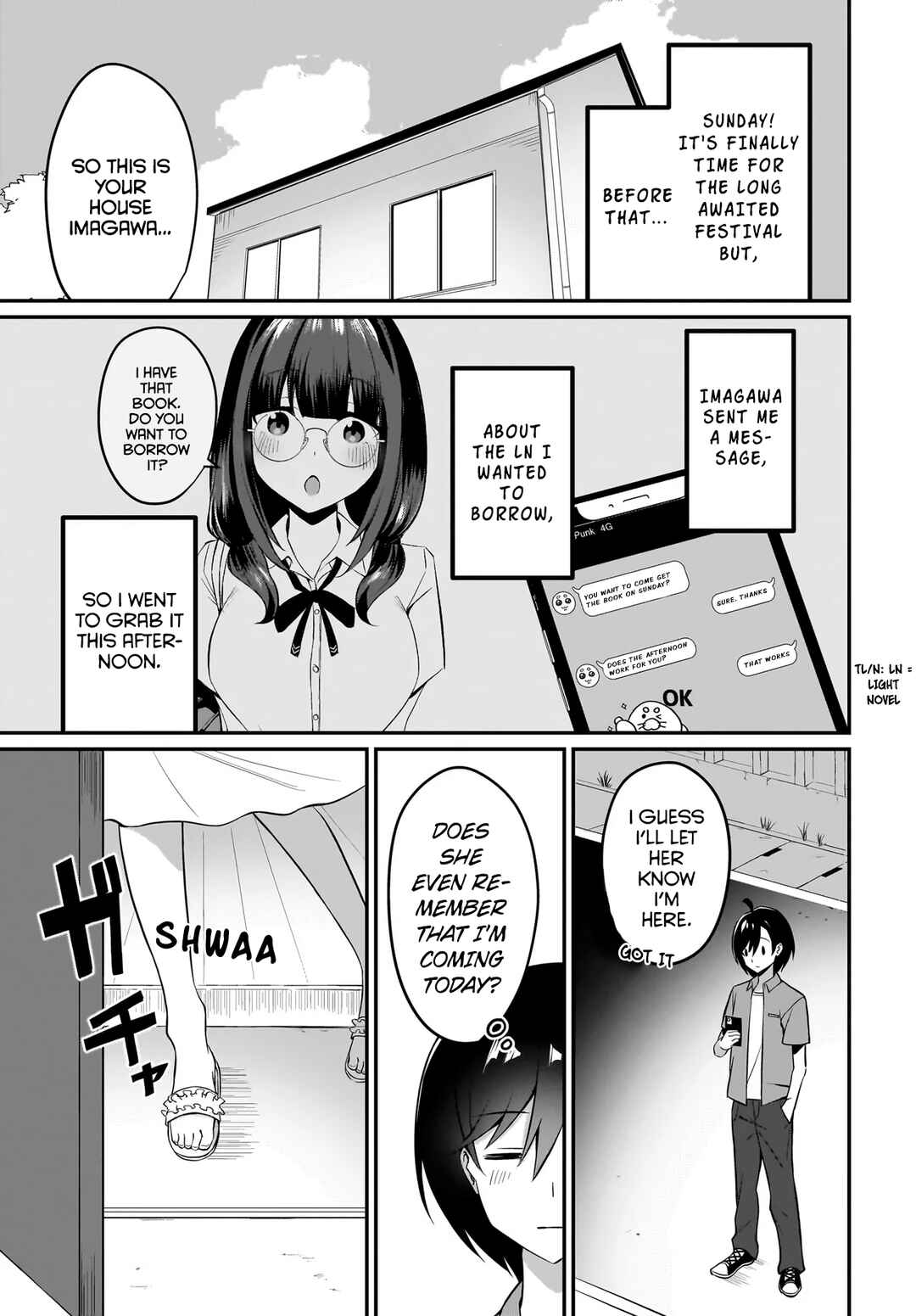 Maigo no Onnanoko wo Ie made Todoketara, Genkan kara Detekita no wa Gakunen Ichi no Bishoujo deshita Chapter 8 - Page 3
